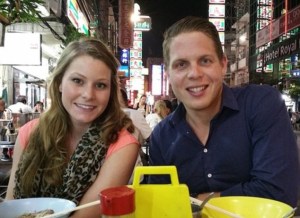 Axani and Gallagher in Bangkok