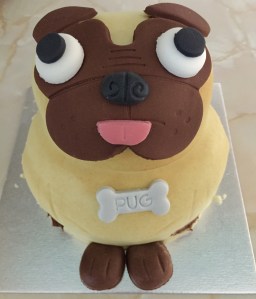 A Pug Birthday Cake!