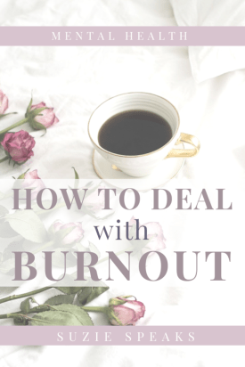 How to deal with burnout, depression and mental health