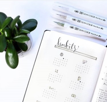 Great February Bullet Journal Ideas Habit Tracker Journal Away