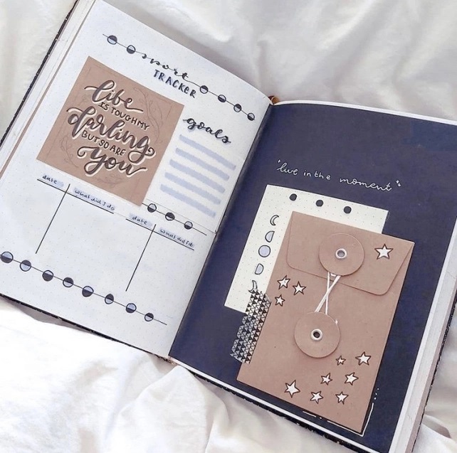 Great Bullet Journal Spread Ideas for May Sport Tracker handletteringspiration