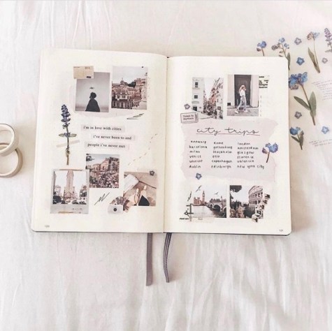 Great Bullet Journal Spread Ideas for May Travel Planning Memories