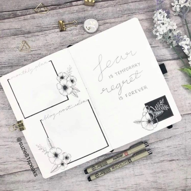 Great Bullet Journal Spread Ideas for September Monthly Plan