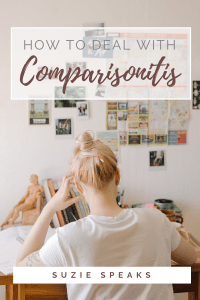 How to deal with comparisonitis 1