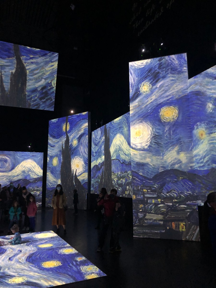 Van Gogh Alive at the Birmingham Hippodrome Starry Night
