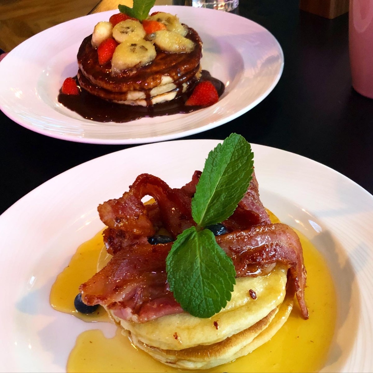 Pancakes at The Pineapple Club