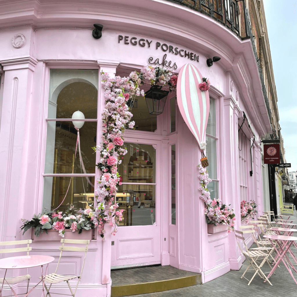 Suzie Speaks London Foodie Instagram Places Peggy Porschen 1