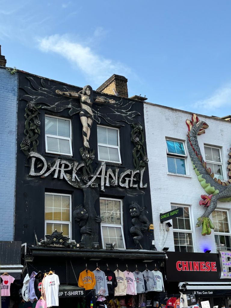 A day out in Camden - store front on Camden high street